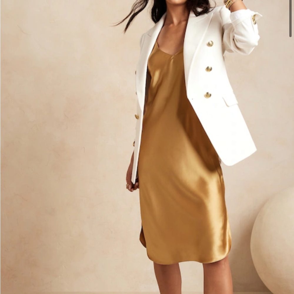 Banana republic bliss silk dress NWT